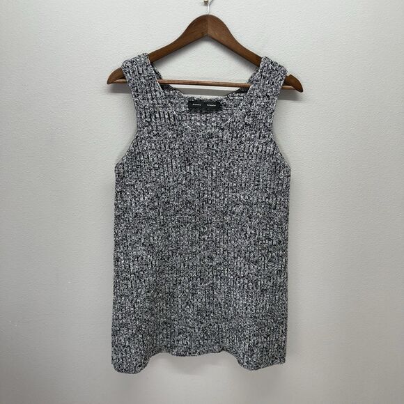 Proenza Schouler Melange Boucle Stretchy Knit Tank Top And Wide Leg Pants Size S - Picture 3 of 14